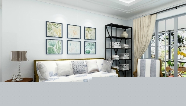 100㎡/兩室一廳一衛(wèi)/簡(jiǎn)約