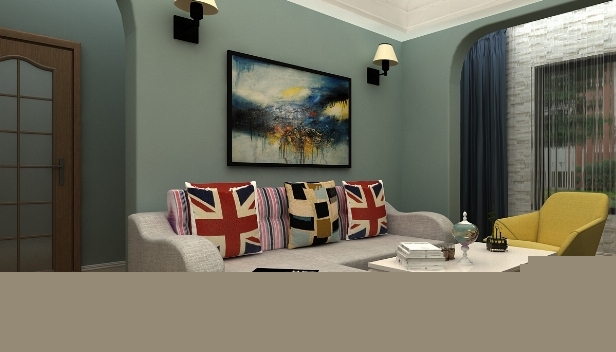 90㎡/兩室一廳一衛(wèi)/美式 90㎡/兩室一廳一衛(wèi)/美式