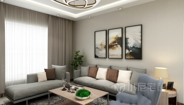 91.02㎡/兩室兩廳兩衛(wèi)/現(xiàn)代 91.02㎡/兩室兩廳兩衛(wèi)/現(xiàn)代