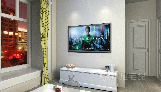 45.9㎡/兩室兩廳一衛(wèi)/現(xiàn)代