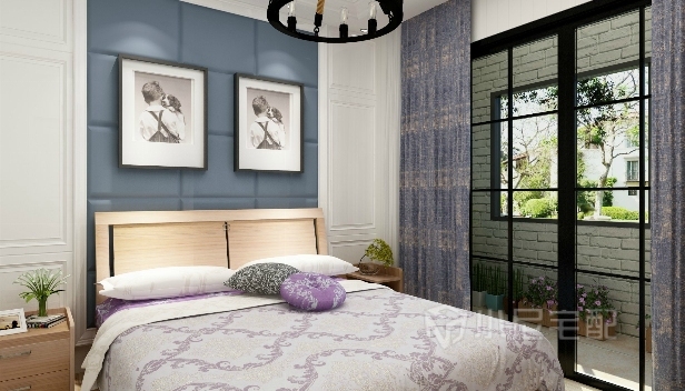 80㎡/三室一廳一衛(wèi)/現代