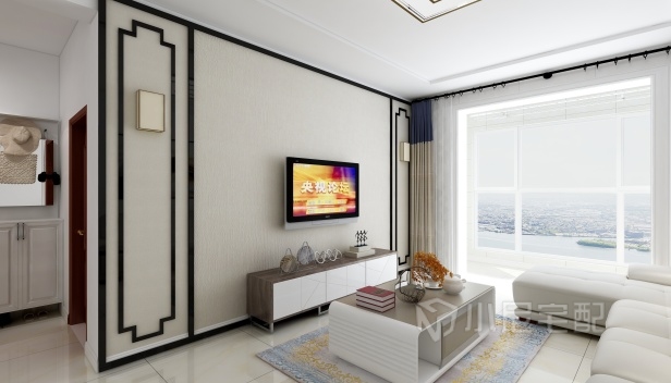 120㎡/三室兩廳兩衛(wèi)/現(xiàn)代