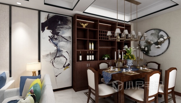 99㎡/三室一廳一衛(wèi)/中式