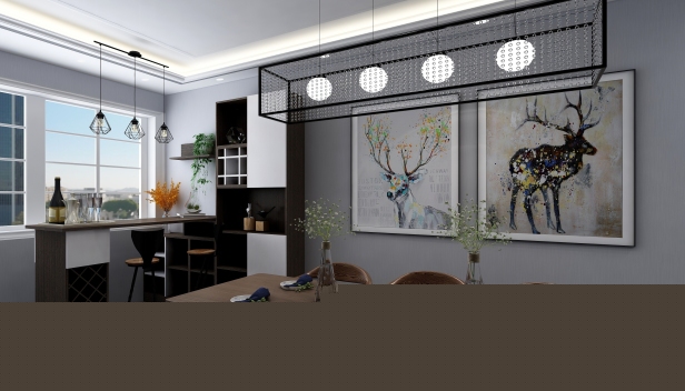 142㎡/三室一廳兩衛(wèi)/現(xiàn)代