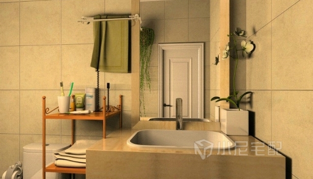 120㎡/兩室一廳一衛(wèi)/田園 120㎡/兩室一廳一衛(wèi)/田園