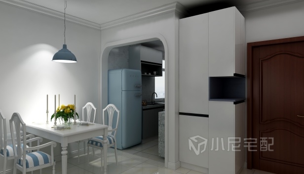 100㎡/兩室兩廳一衛(wèi)/地中海 100㎡/兩室兩廳一衛(wèi)/地中海