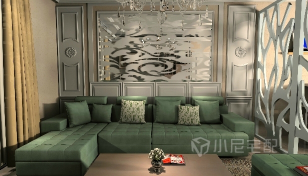 61.06㎡/兩室兩廳一衛(wèi)/混搭