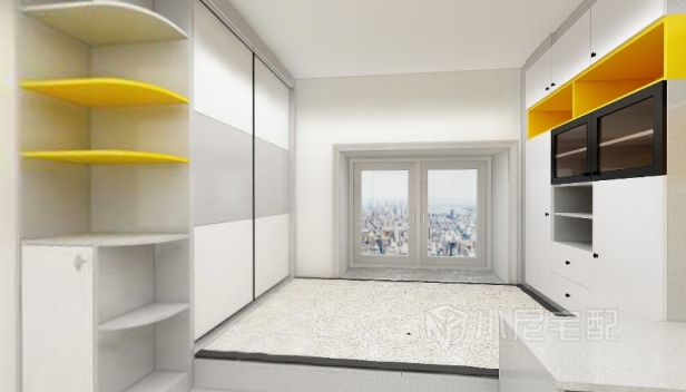 120㎡/四室一廳兩衛(wèi)/簡約