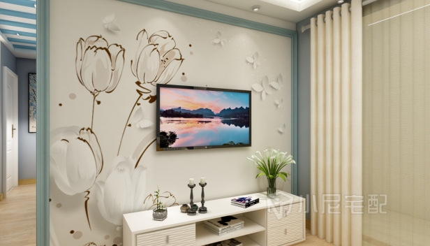 89㎡/兩室兩廳一衛(wèi)/簡約