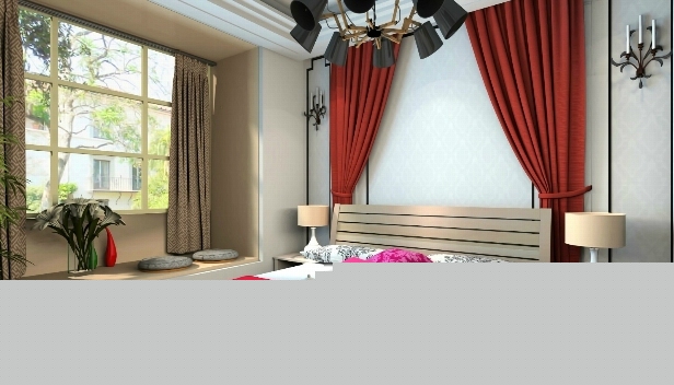 84㎡/兩室兩廳一衛(wèi)/中式