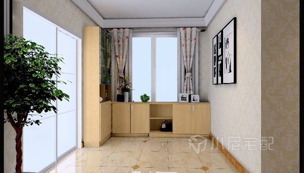 125㎡/三室兩廳兩衛(wèi)/簡(jiǎn)約