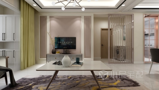 90㎡/兩室一廳一衛(wèi)/現(xiàn)代