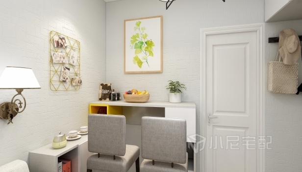 37.5㎡/兩室一廳一衛(wèi)/現代