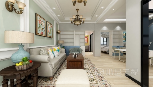 105㎡/兩室兩廳一衛(wèi)/美式 105㎡/兩室兩廳一衛(wèi)/美式