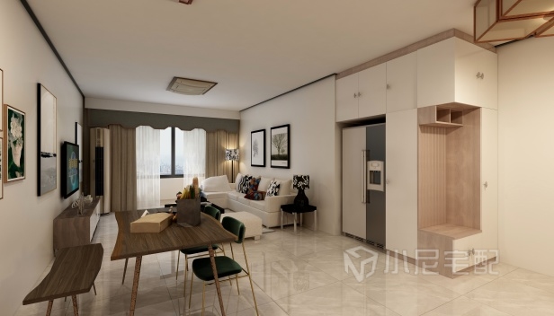 91㎡/三室兩廳兩衛(wèi)/現(xiàn)代