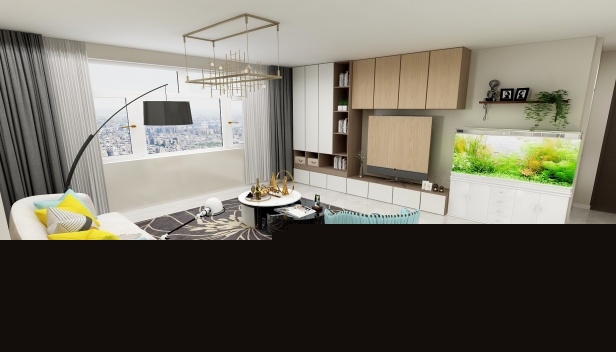 111.58㎡/三室一廳兩衛(wèi)/現(xiàn)代