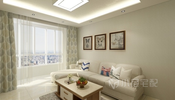 90㎡/兩室兩廳一衛(wèi)/簡(jiǎn)約