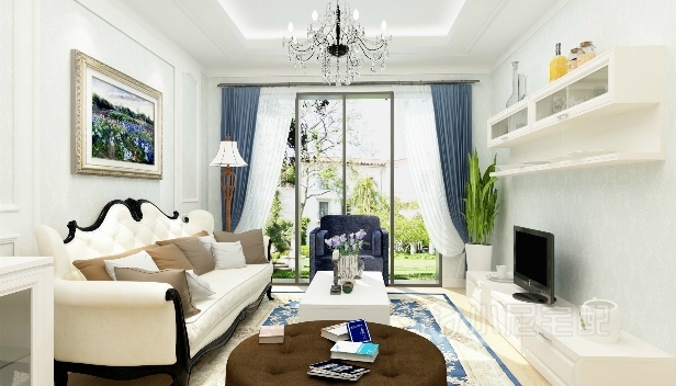 90㎡/兩室一廳一衛(wèi)/歐式 90㎡/兩室一廳一衛(wèi)/歐式