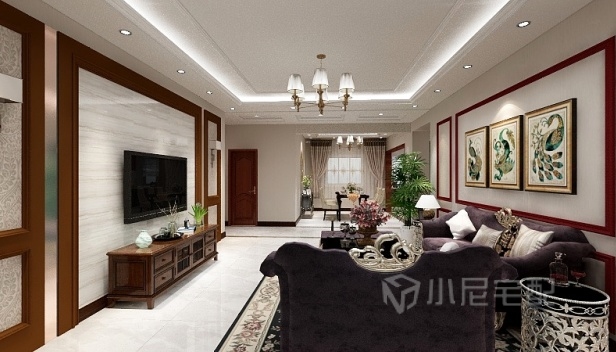 128㎡/三室兩廳一衛(wèi)/中式 128㎡/三室兩廳一衛(wèi)/中式