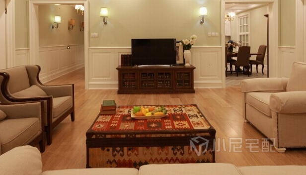 92㎡/兩室兩廳一衛(wèi)/歐式