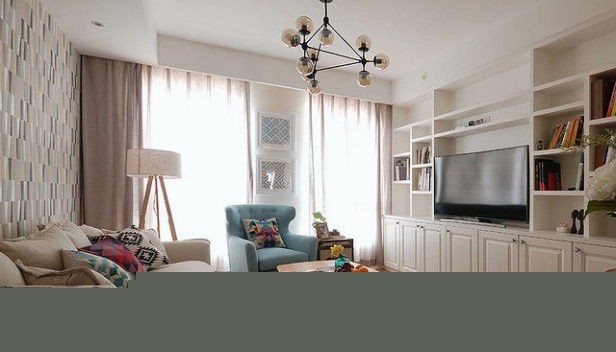 134㎡/兩室兩廳兩衛(wèi)/現(xiàn)代