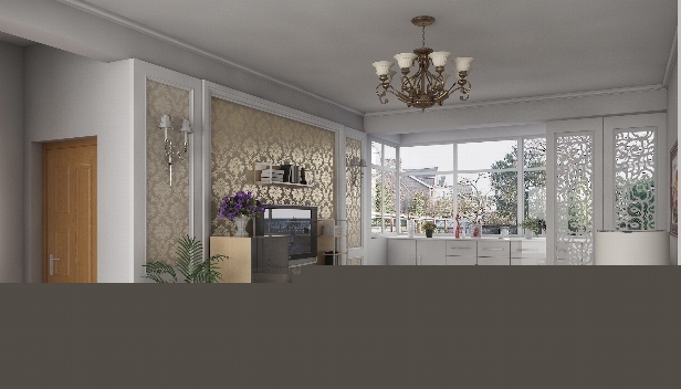 121㎡/三室兩廳兩衛(wèi)/現(xiàn)代