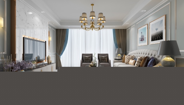 60㎡/兩室兩廳一衛(wèi)/現(xiàn)代