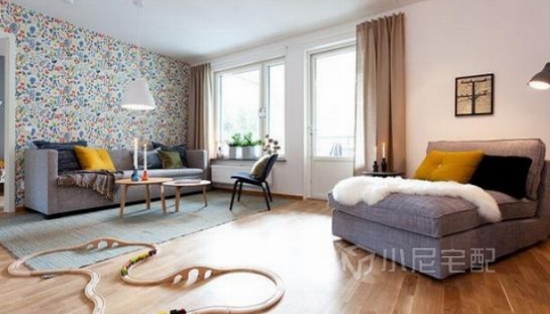 120㎡/三室一廳一衛(wèi)/簡約