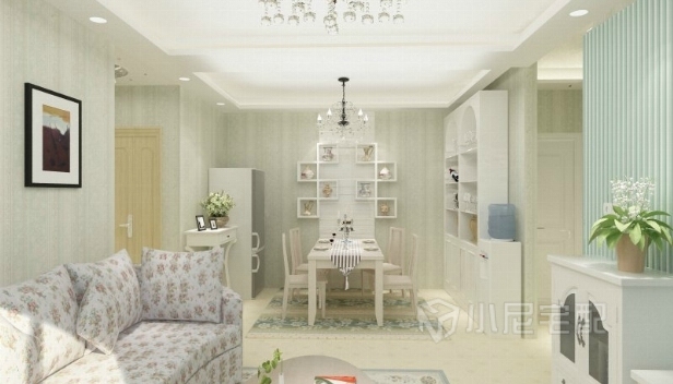 90㎡/兩室兩廳一衛(wèi)/田園 90㎡/兩室兩廳一衛(wèi)/田園