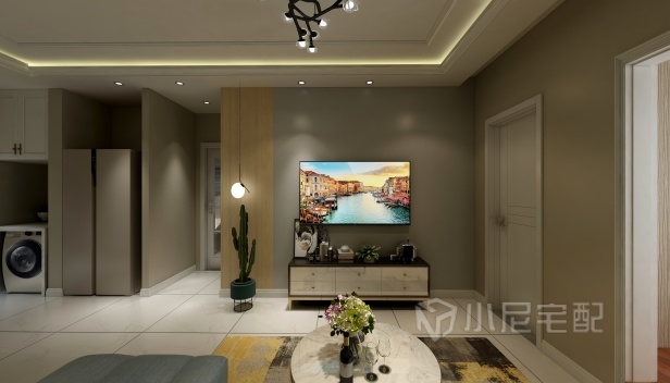 88㎡/兩室一廳一衛(wèi)/現(xiàn)代