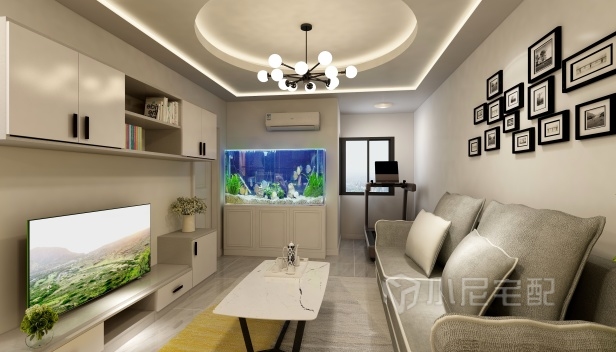 69㎡/兩室一廳一衛(wèi)/現(xiàn)代