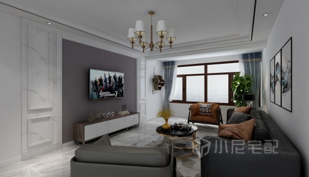 85.12㎡/三室一廳一衛(wèi)/現代