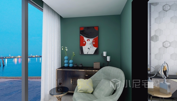 86.369㎡/兩室一廳兩衛(wèi)/地中海 86.369㎡/兩室一廳兩衛(wèi)/地中海