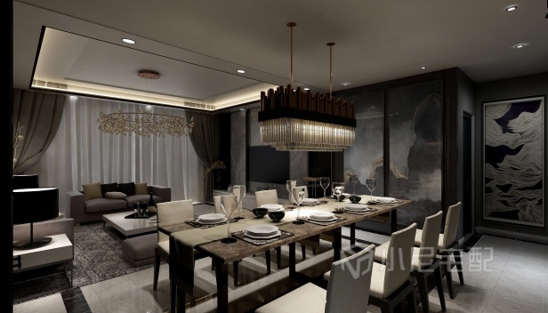 140㎡/三室兩廳兩衛(wèi)/現代