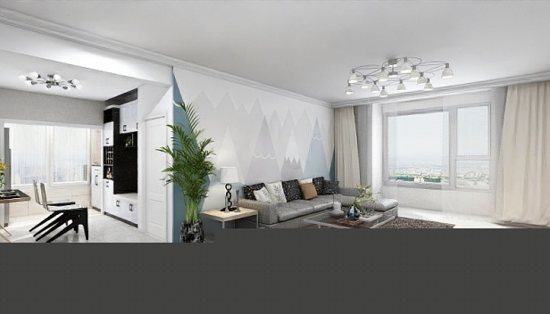 150㎡/三室兩廳一衛(wèi)/現(xiàn)代