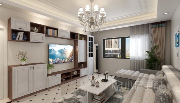 160㎡/三室兩廳兩衛(wèi)/簡約