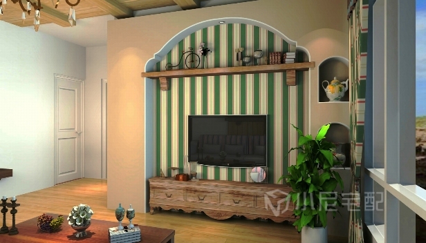 88.55㎡/兩室兩廳一衛(wèi)/新古典