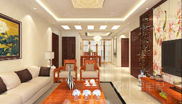 138㎡/三室兩廳一衛(wèi)/中式