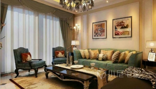 125㎡/三室兩廳一衛(wèi)/美式 125㎡/三室兩廳一衛(wèi)/美式