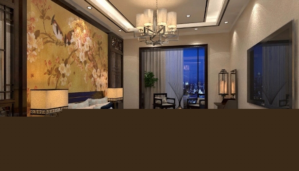 125㎡/三室兩廳兩衛(wèi)/中式