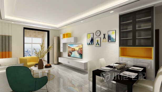 130㎡/三室兩廳兩衛(wèi)/混搭 130㎡/三室兩廳兩衛(wèi)/混搭