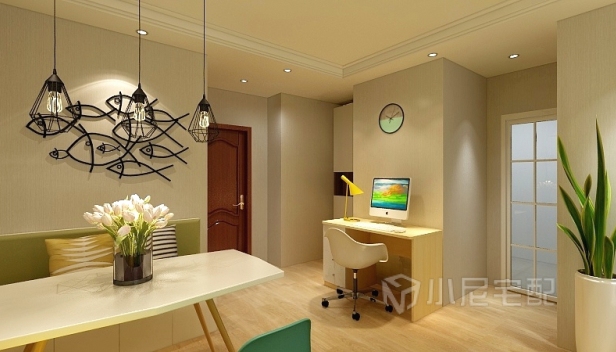 88㎡/兩室一廳一衛(wèi)/現(xiàn)代