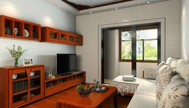 83㎡/兩室兩廳一衛(wèi)/中式